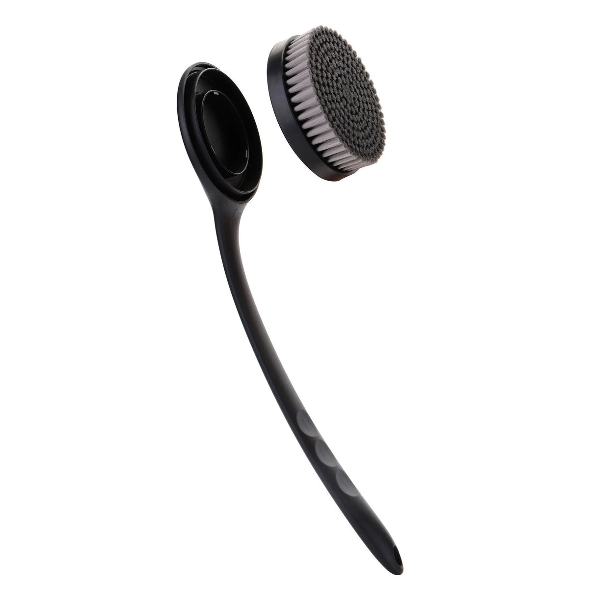 Delverona Long Handle Bath Shower Silicone Scrub Brush