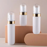 Delverona Continuous Mist Lotion Bottle Gold Rim