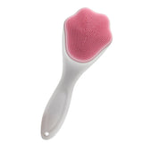 Delverona Cat Paw Handle Silicone Facial Cleansing Brush