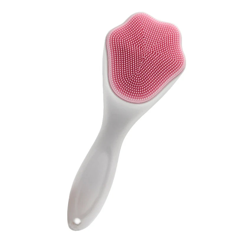 Delverona Cat Paw Handle Silicone Facial Cleansing Brush