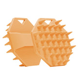 Delverona Silicone Hair Washing Scalp Exfoliating Brush
