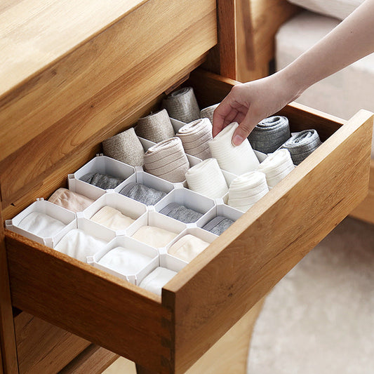 Tidyluma Modular Drawer Organizer Boxes (3-Pack)