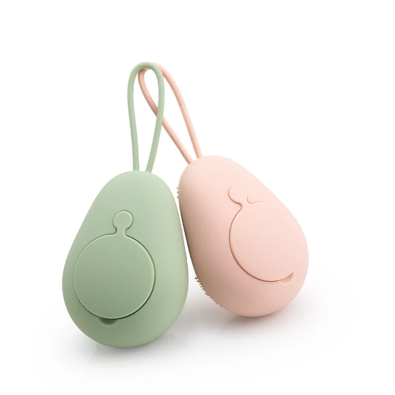 Delverona Multi-Function Avocado Silicone Bath Shower Brush