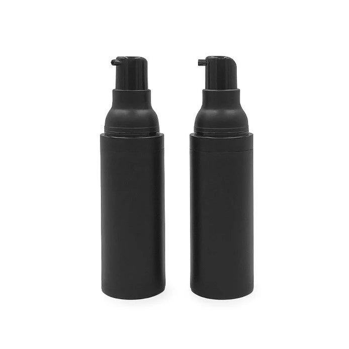 Delverona Black Matte Press Lotion Travel Bottle