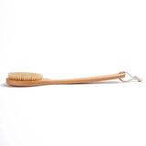 Delverona Long Handle Bristle Bath Shower Back Brush